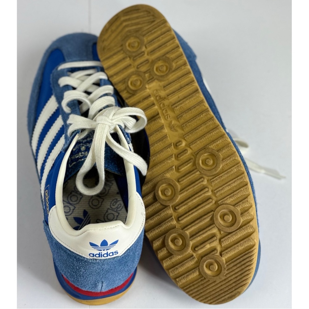 Adiddas Men’s Unisex SL 72 RS Sneaker Blue/White/Better Scarlet, size 7 US - Picture 12 of 15